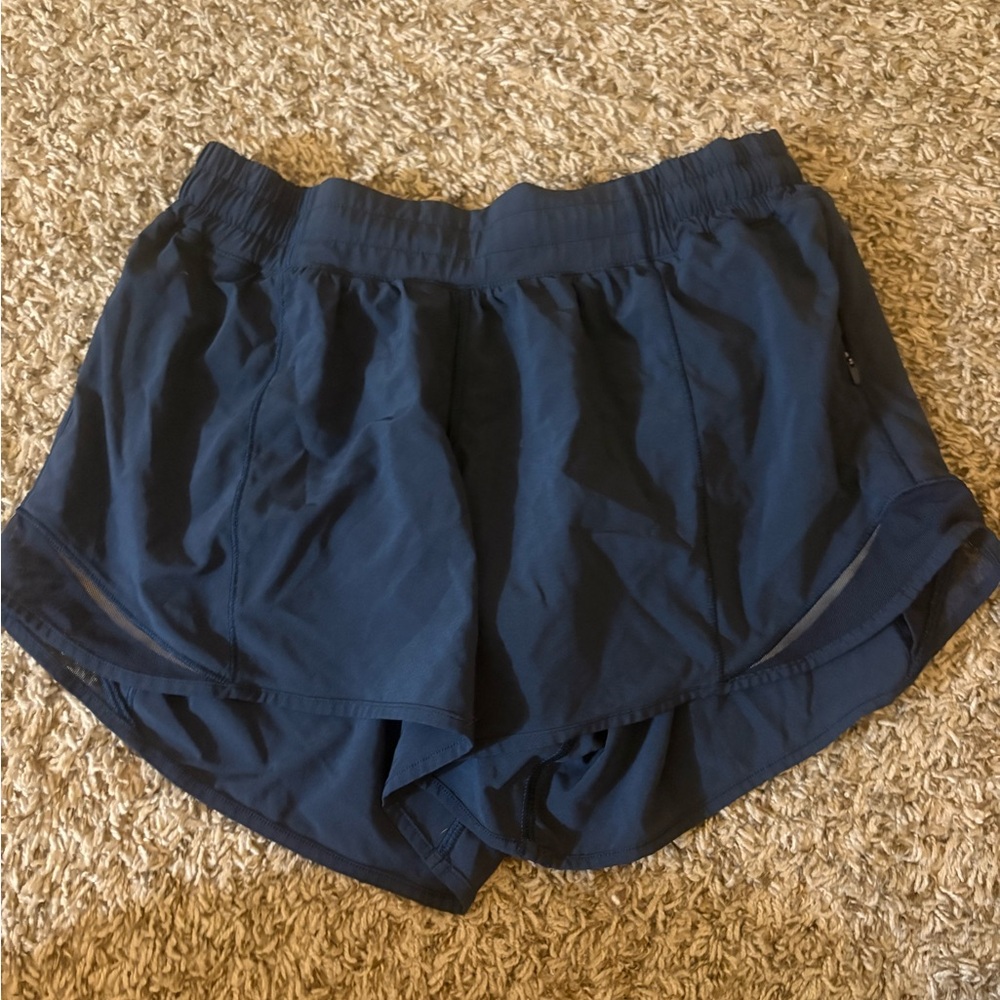 Lululemon Athletica Deep Blue Athletic Shorts